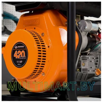 Дизельный генератор Daewoo Power DDAE 6000XE-3 картинка 4